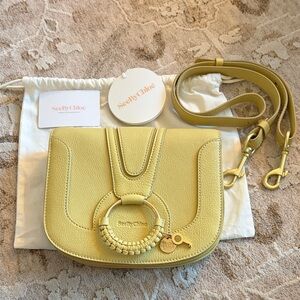 See By Chloe Yellow Hana Crossbody Bag